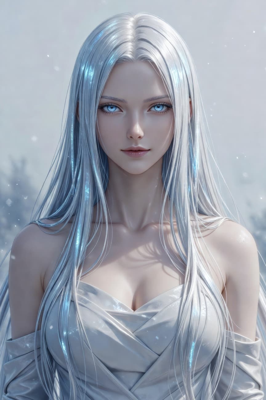 Kuudere AI girlfriend character on Neon Kisu